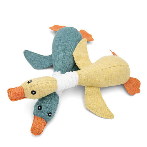 Soft Duck Squeaky Chew Toy