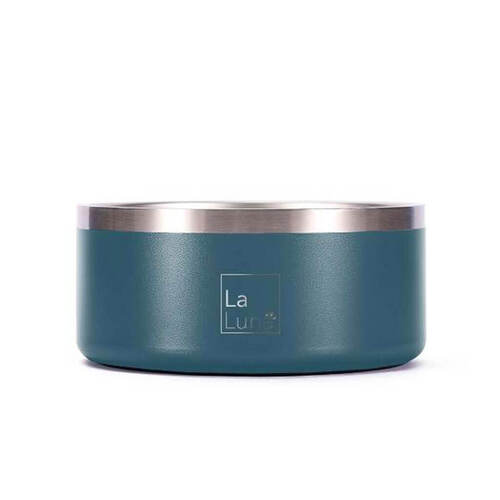 Double Walled Pet Bowl [Colour: Teal]