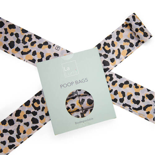 150 Poop Bags [Colour: Leopard Print]