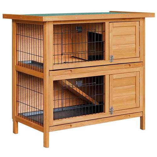 The Apartment Timber Rabbit Hutch 